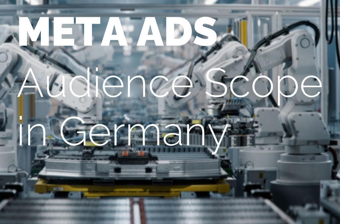Meta Ads Audience in Germany. Facebook and Instagram Capacity in 2025