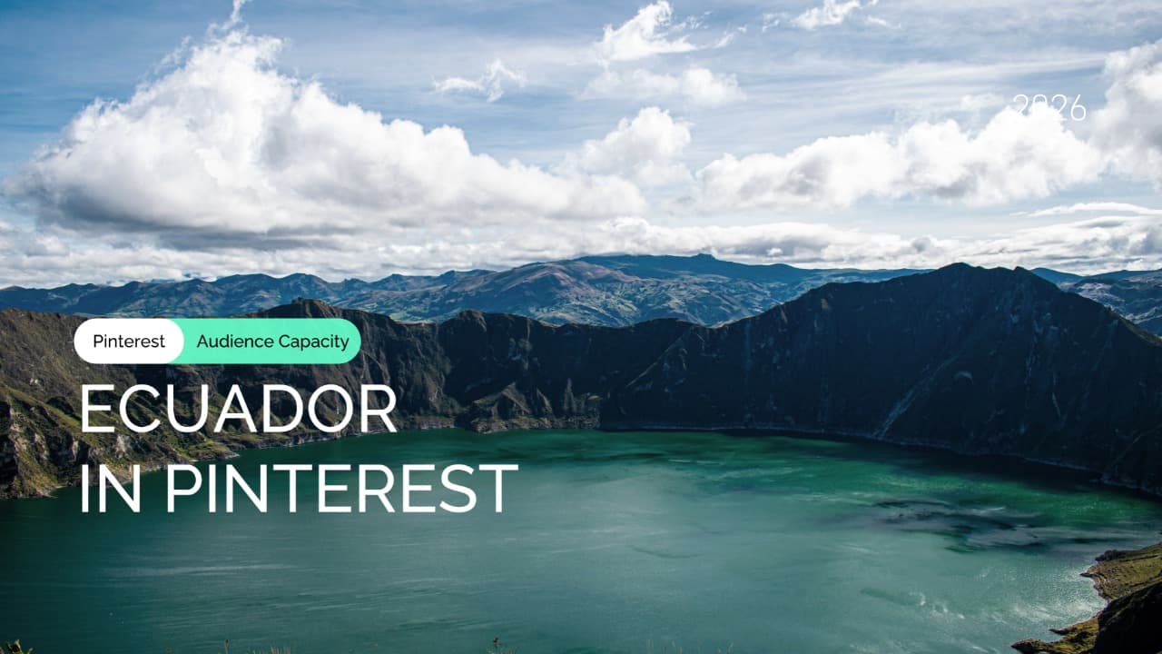 Ecuador Pinterest Ad Audience Size by Demographics