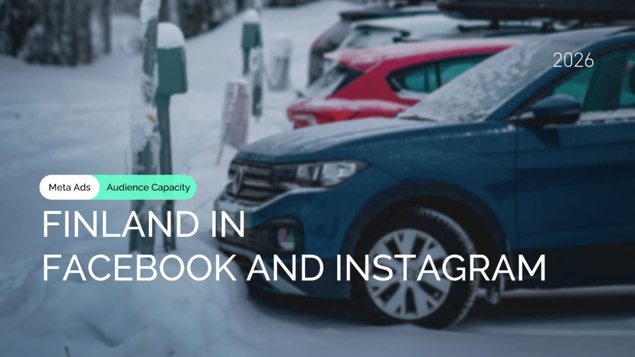 Finland Facebook and Instagram audience in Meta Ads: reach estimates and key segments