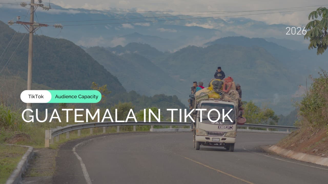 Guatemala TikTok Audience Breakdown by Age Groups and Gender