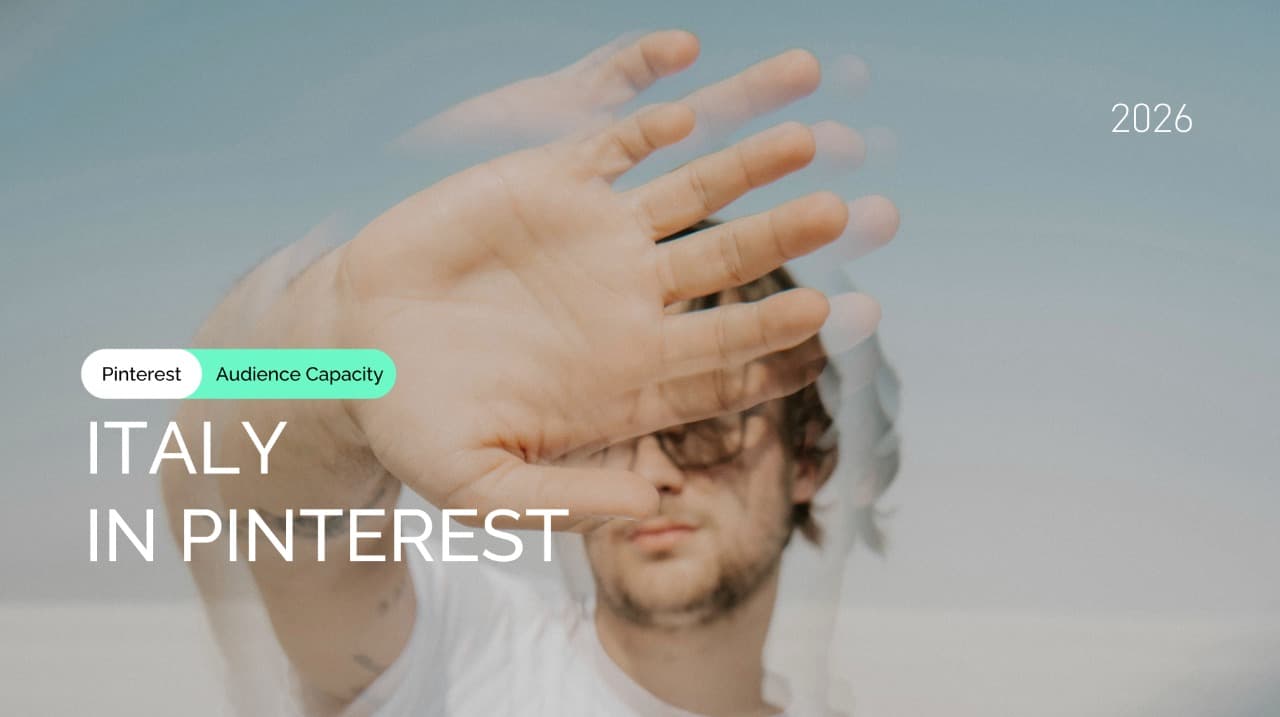 Italy Pinterest Ad Audience Size by Age and Gender 2026