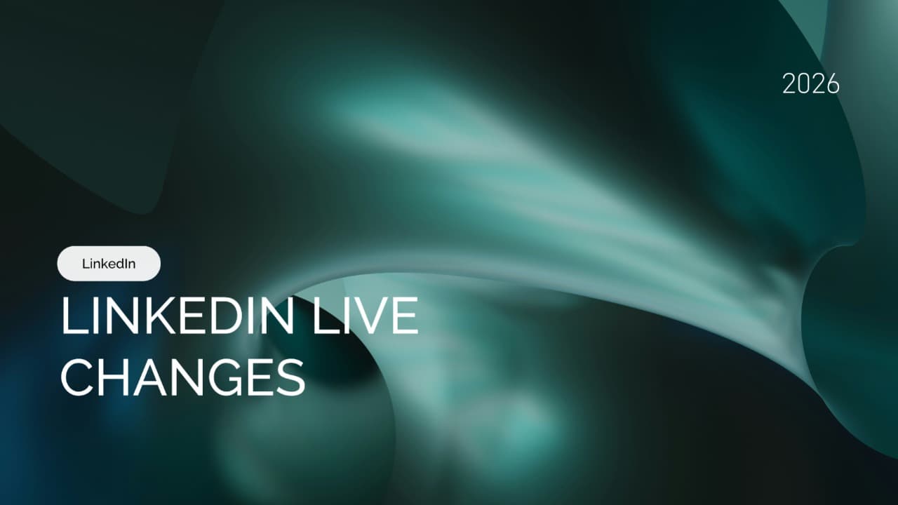 LinkedIn Live and Scheduled Events Explained