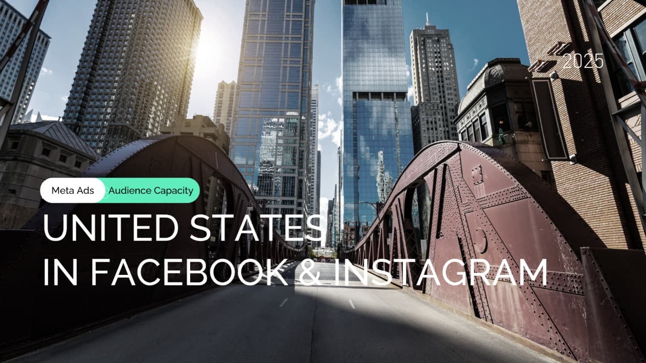 Meta Ads Audience in the United States. Facebook and Instagram Capacity in 2025