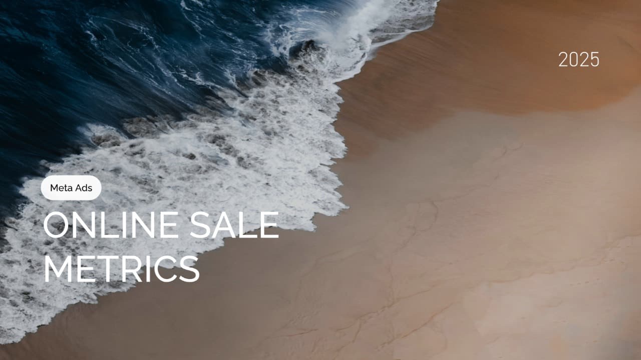 Meta Ads E-commerce Conversion Metrics: Purchases, Value, Cost and ROAS