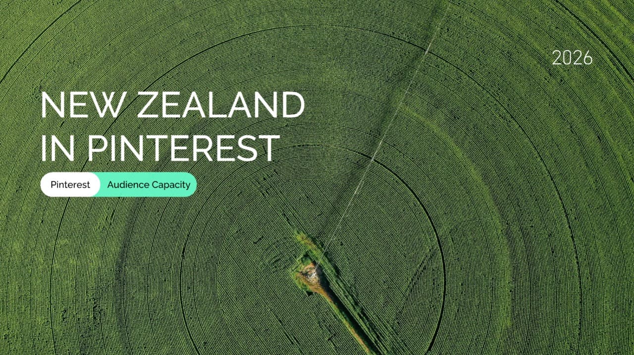 New Zealand Pinterest Ad Audience Breakdown