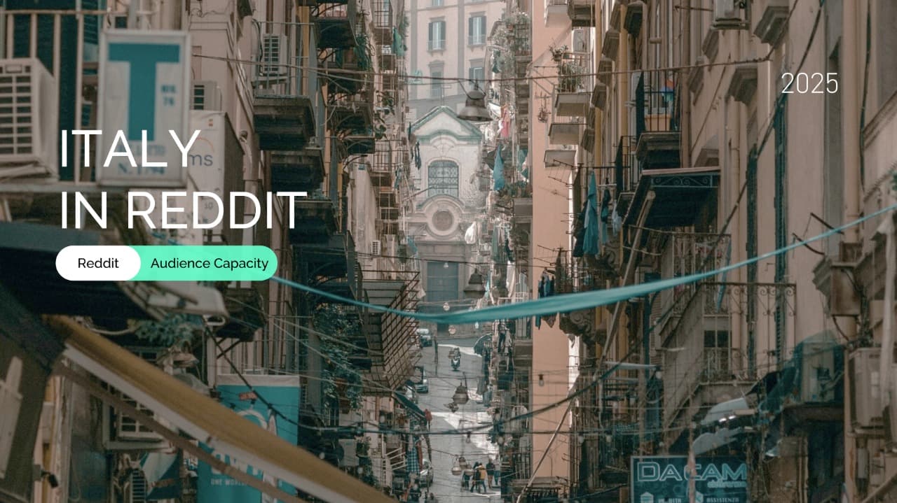Reddit in Italy: Penetration and Gender Insights