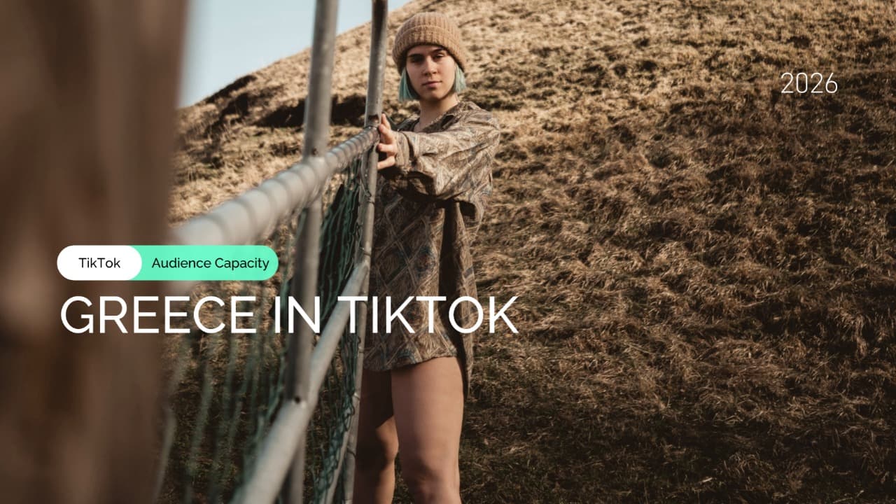 TikTok Ads Manager Estimate for Greece 2026: Audience by Age and Gender