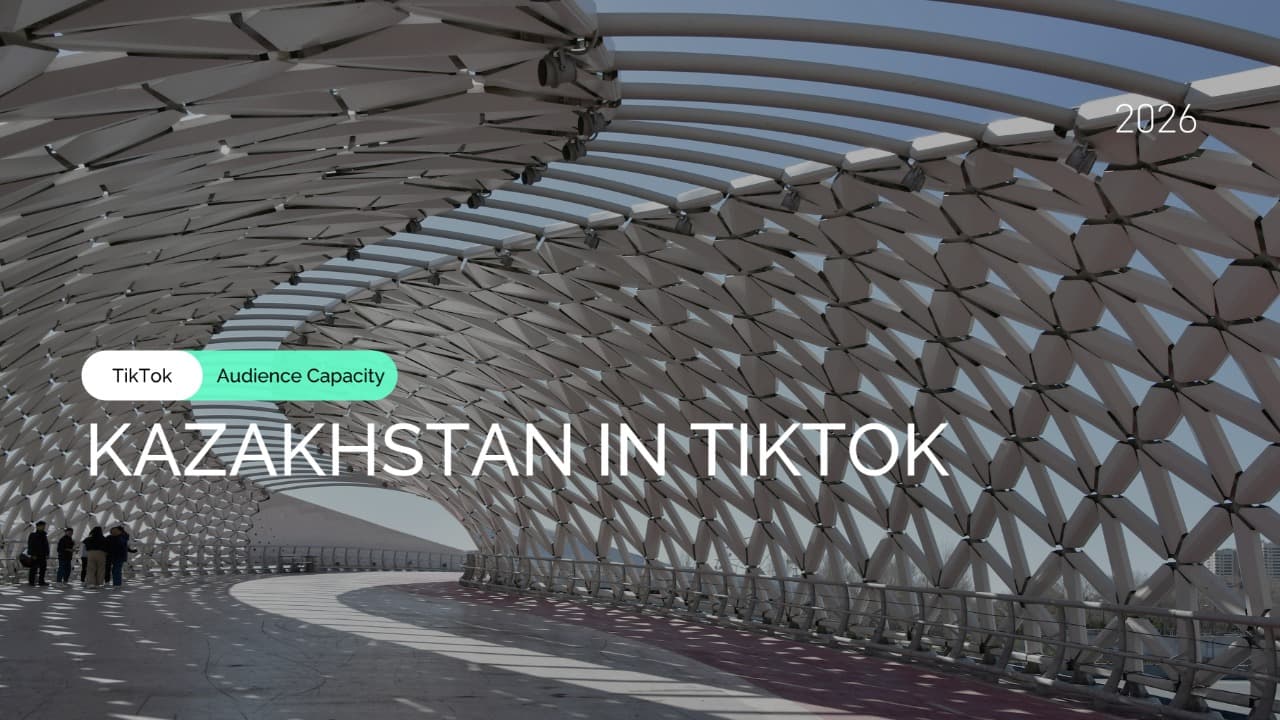 Kazakhstan TikTok Audience (2026): Age and Gender Breakdown