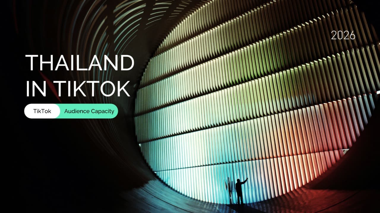 TikTok Ads Manager Estimate for Thailand 2026: Audience by Age and Gender