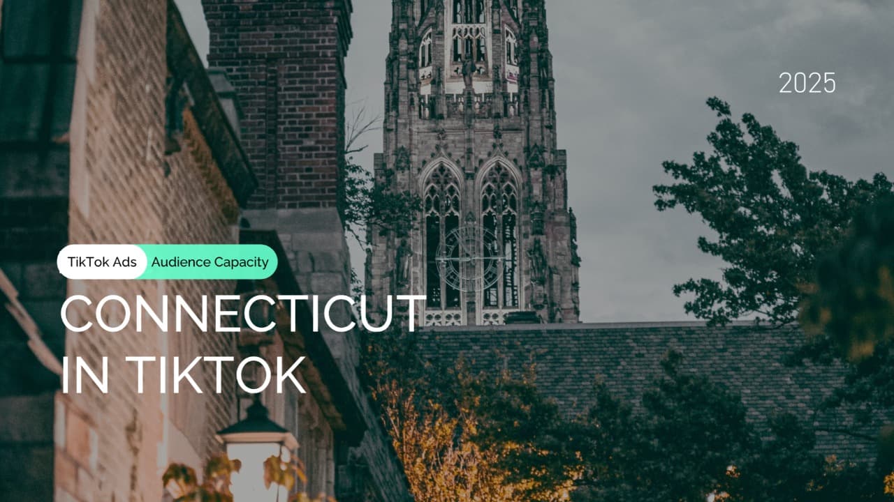 Learn More About Connecticut’s TikTok Audience Coverage: 50% of Adults on TikTok
