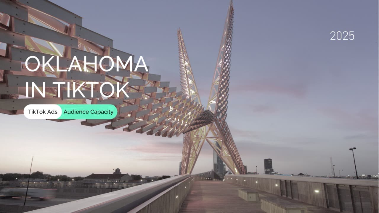 Discover Oklahoma TikTok Audience: 1.6M Adult Users, Full Landscape Overview