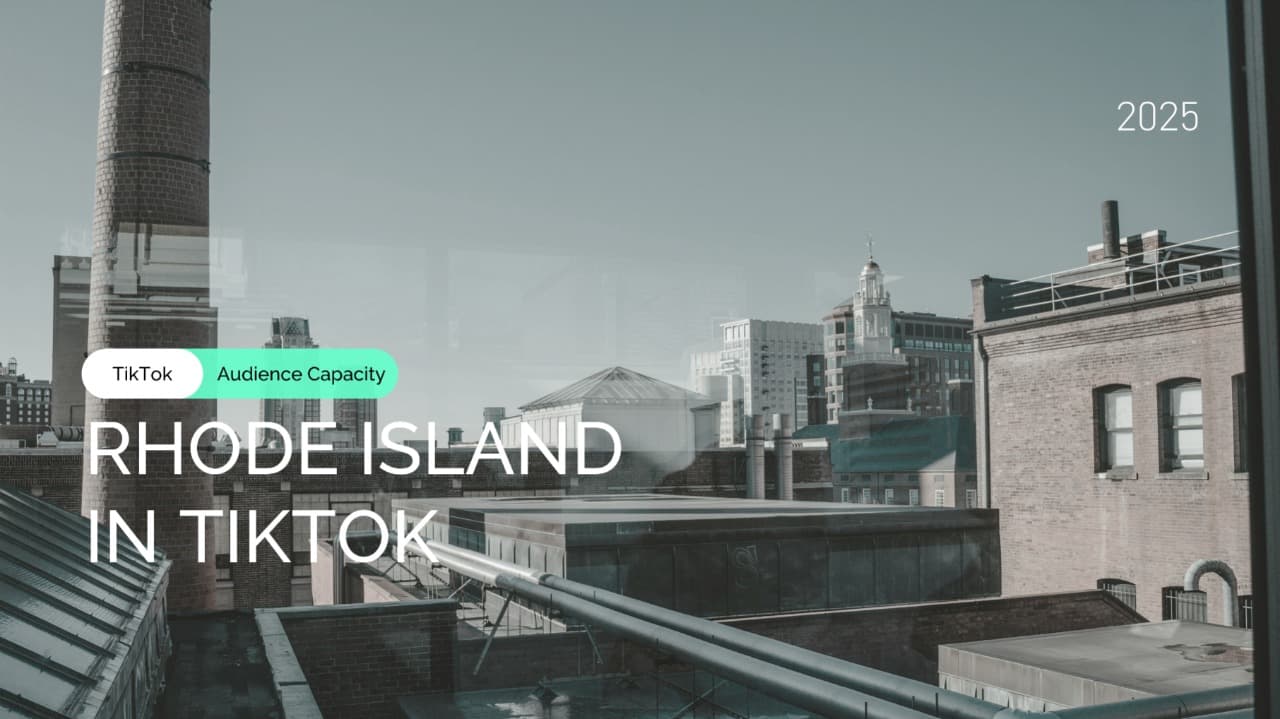Discover Rhode Island TikTok Audience Coverage: 54% of Adults, Short Overview