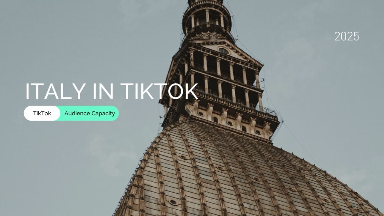 Learn More: How to Reach 8.68M Italians 18–34 on TikTok — Penetration & Playbook