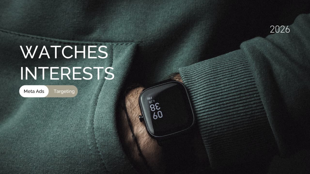 US Watch Audiences in Meta Ads: Categories and Brands Breakdown 2026