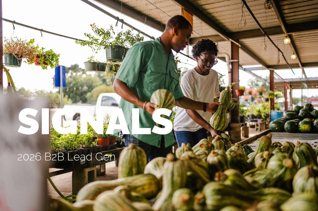 B2B Lead Generation in 2026: Media Mix, AI, Data, and Trust