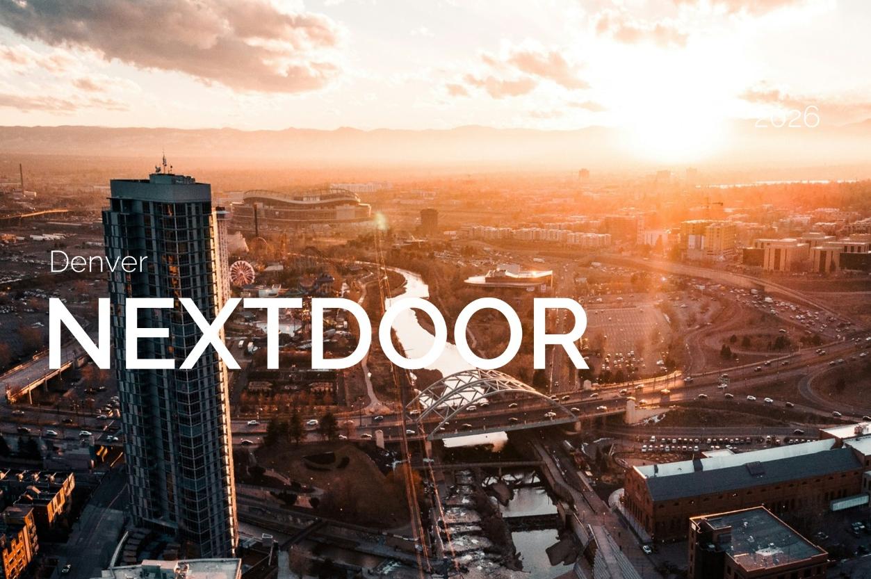 Denver Nextdoor snapshot: demographics and interest reach ranges