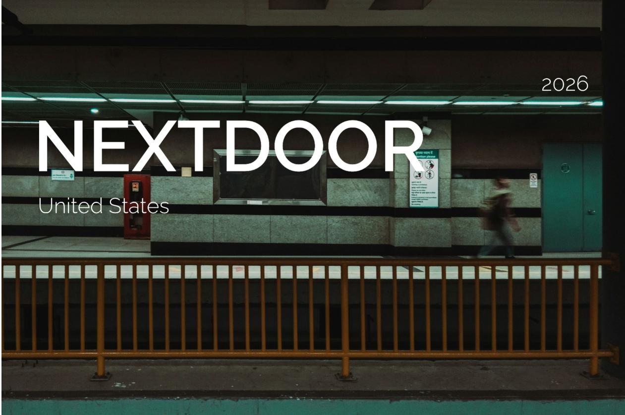 Nextdoor Audience in the US: Minimum Monthly Reach, Demographics, and Interest Segments