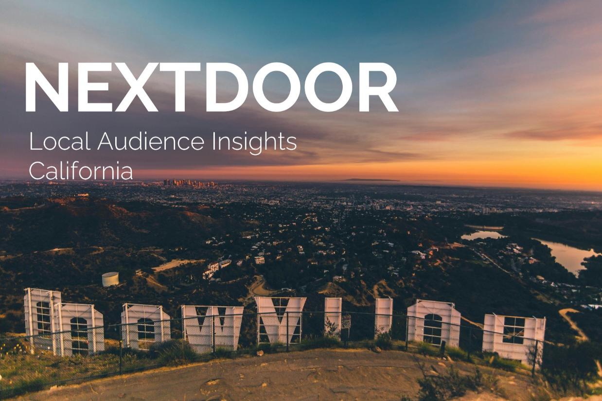 The Neighborhood Graph: California’s Nextdoor Audience, by the Numbers