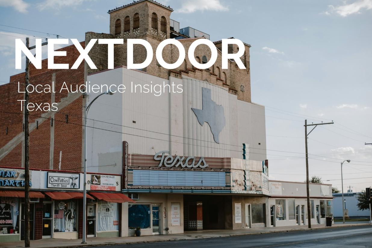 The Neighborhood Advantage: How Nextdoor Reaches 6.27M Texans — ZIP-Level Scale with a 27.3% Adult Coverage