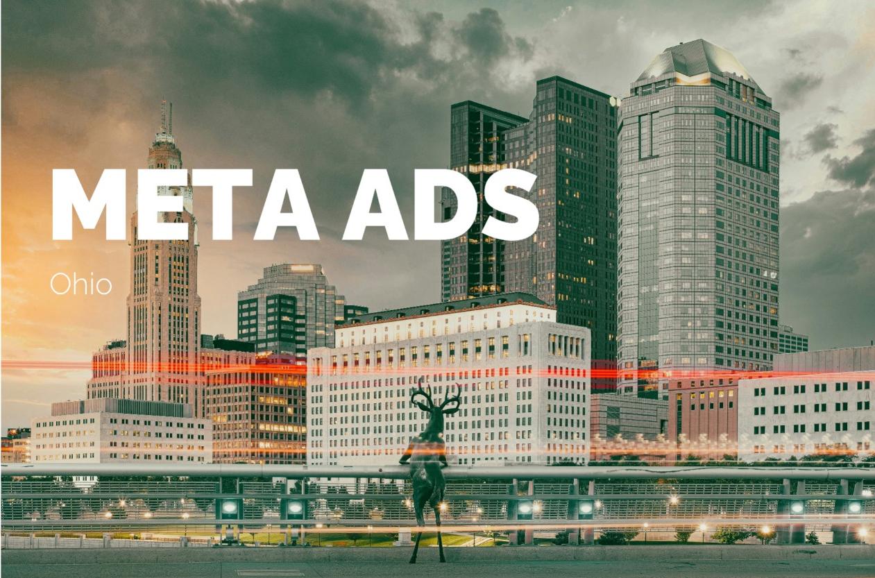 Ohio Meta Ads Reach and Targeting Benchmarks by Age, Gender, and Segment Share